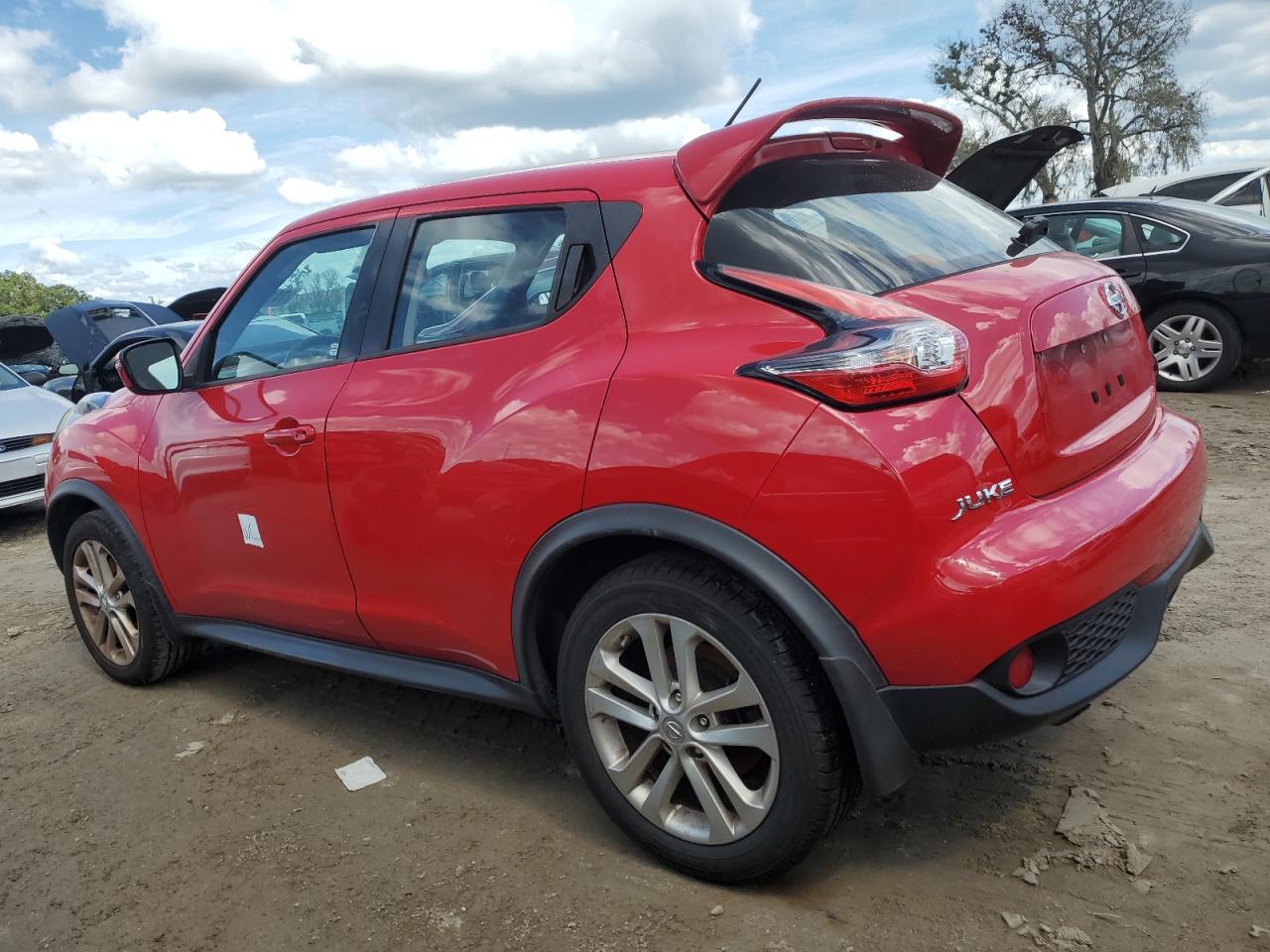 NISSAN JUKE S 2017 red  gas JN8AF5MR6HT703027 photo #3