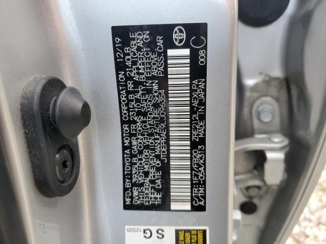2020 TOYOTA COROLLA LE - JTDEPRAE9LJ096354