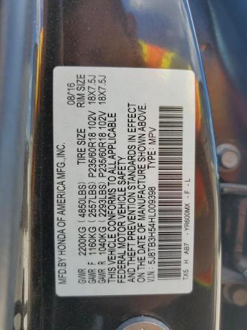 2017 ACURA RDX TECHNO - 5J8TB3H54HL009398