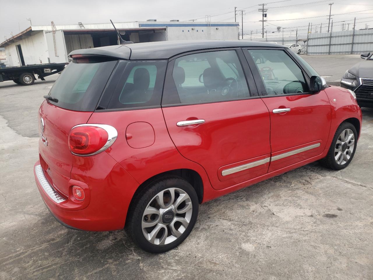 FIAT 500L LOUNG 2015 red  gas ZFBCFACH1FZ030599 photo #4