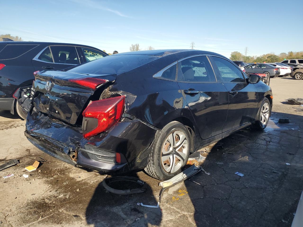 Lot #2994148421 2018 HONDA CIVIC LX