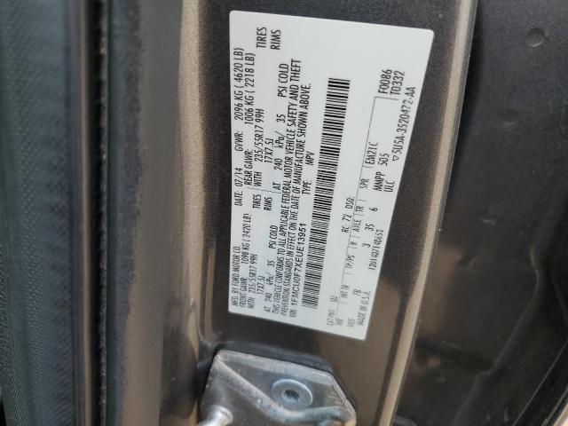 VIN 1FMCU0F7XEUE13951 2014 Ford Escape, S no.13