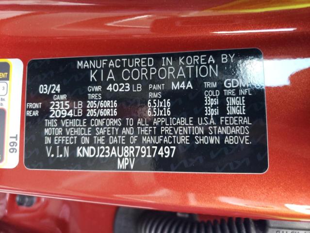 2024 KIA SOUL LX - KNDJ23AU8R7917497