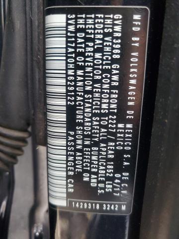 2017 VOLKSWAGEN BEETLE SE 3VWJ17AT0HM629122