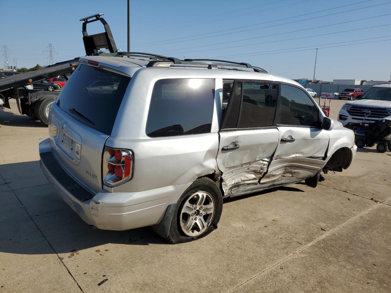 Lot #2943106384 2004 HONDA PILOT EXL