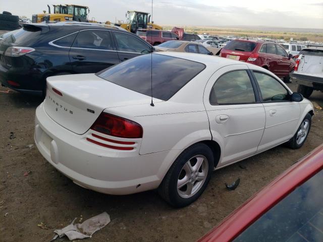 DODGE STRATUS SX 2005 white  gas 1B3EL46X75N654367 photo #4