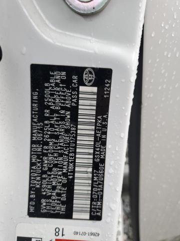 2015 TOYOTA AVALON XLE - 4T1BK1EB1FU175387