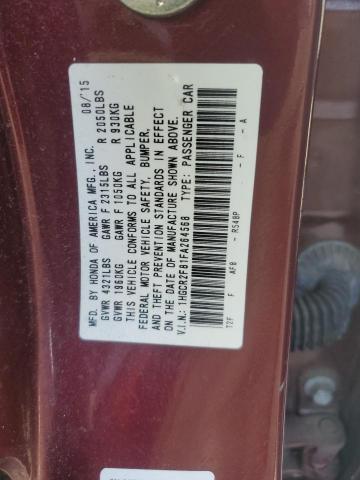 2015 HONDA ACCORD EXL - 1HGCR2F81FA264568