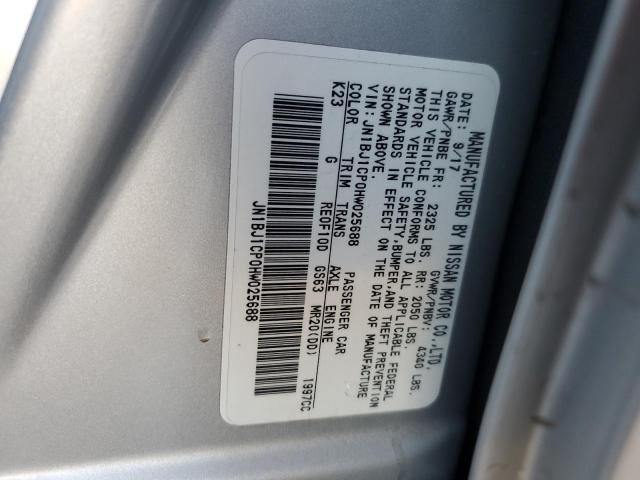 2017 NISSAN ROGUE SPT JN1BJ1CP0HW025688