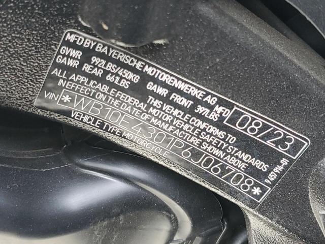 2023 BMW S 1000 XR WB10E4301P6J06708
