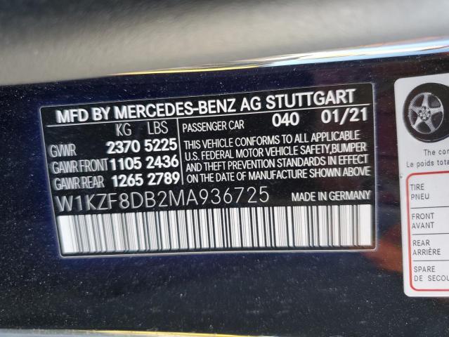 VIN W1KZF8DB2MA936725 2021 MERCEDES-BENZ E-CLASS no.13