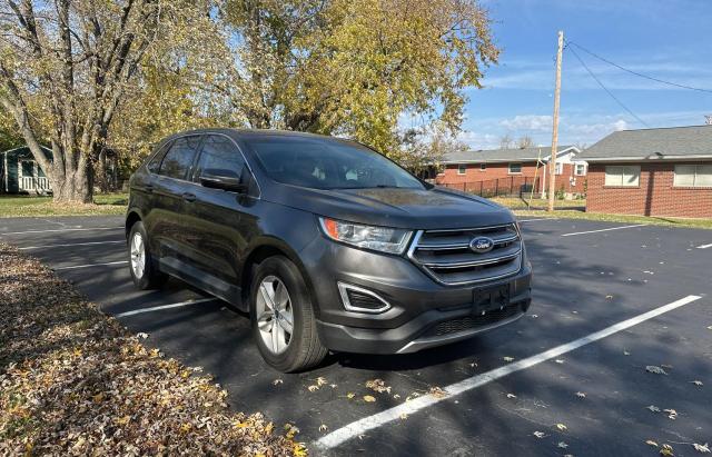 FORD EDGE SEL 2017 gray 4dr spor gas 2FMPK4J97HBC06953 photo #1