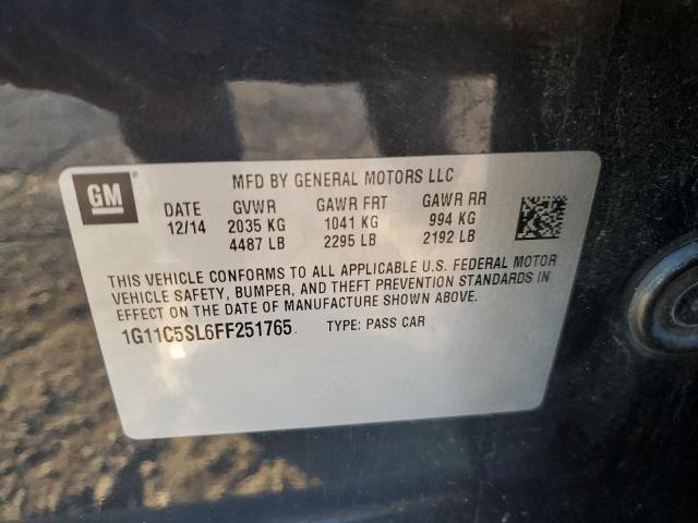 2015 CHEVROLET MALIBU 1LT - 1G11C5SL6FF251765