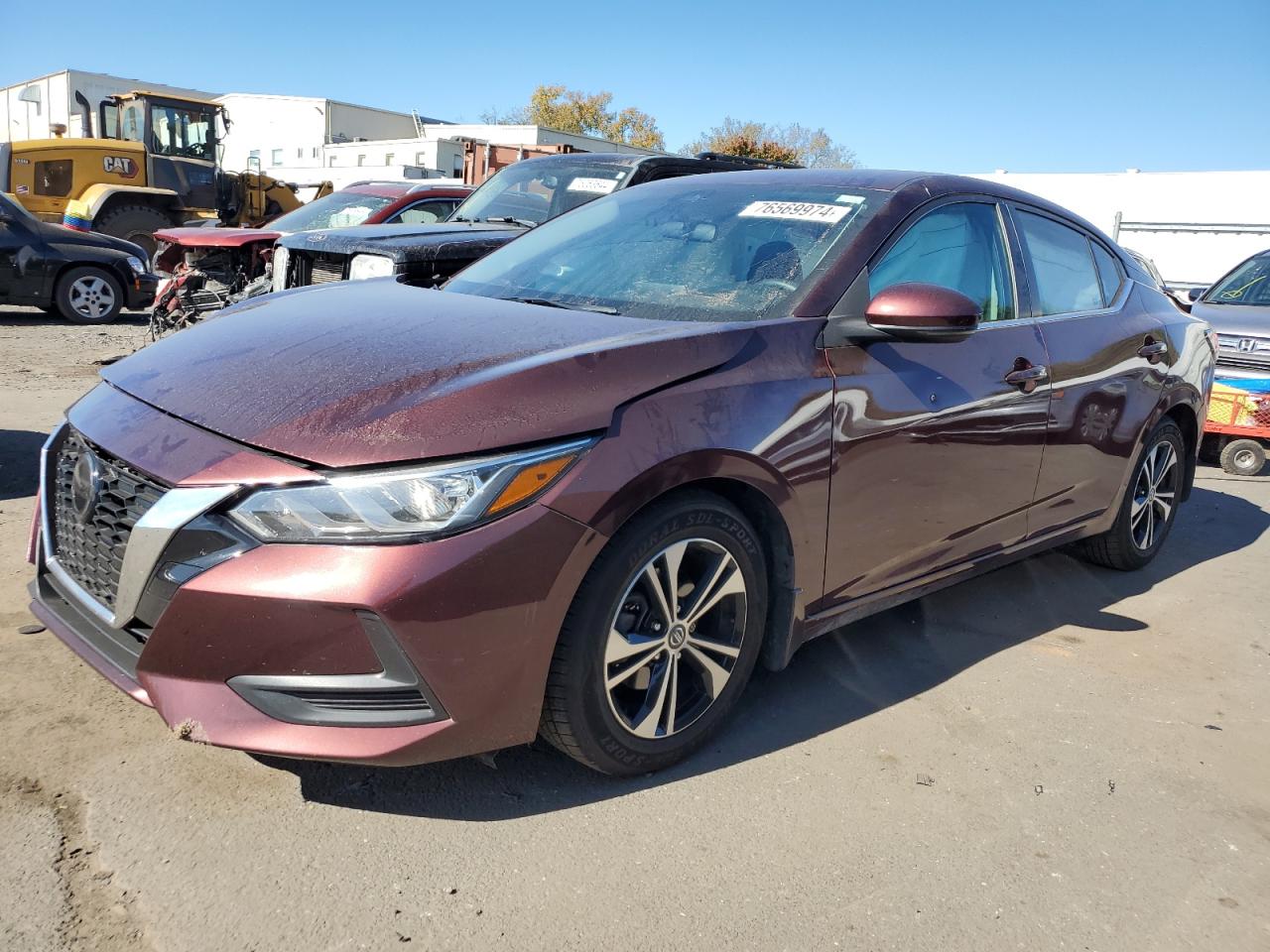 Lot #2978535226 2020 NISSAN SENTRA SV