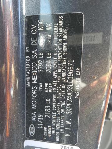 2020 KIA FORTE FE - 3KPF24AD3LE196671