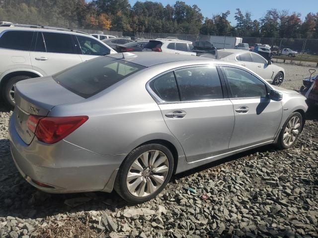 ACURA RLX SPORT 2014 silver  hybrid engine JH4KC2F52EC000312 photo #4