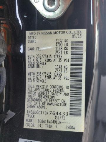 2018 NISSAN FRONTIER S - 1N6BD0CT7JN764433