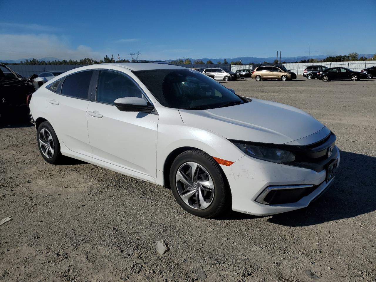 Lot #3025867492 2020 HONDA CIVIC LX