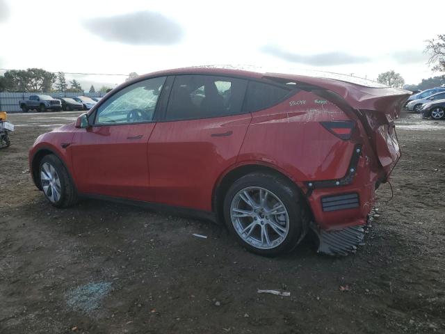 TESLA MODEL Y 2023 red  electric 7SAYGDEE6PF912768 photo #3