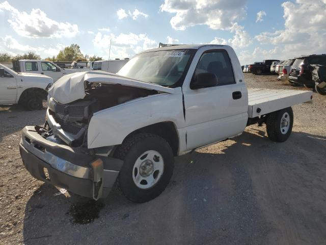 CHEVROLET SILVERADO 2003 white  gas 1GCEK14V73Z206220 photo #1