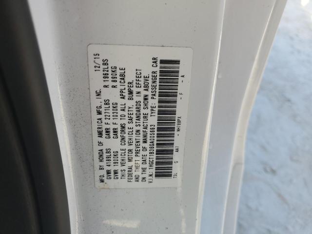 VIN 1HGCT1B36GA005663 2016 Honda Accord, Lx-S no.13