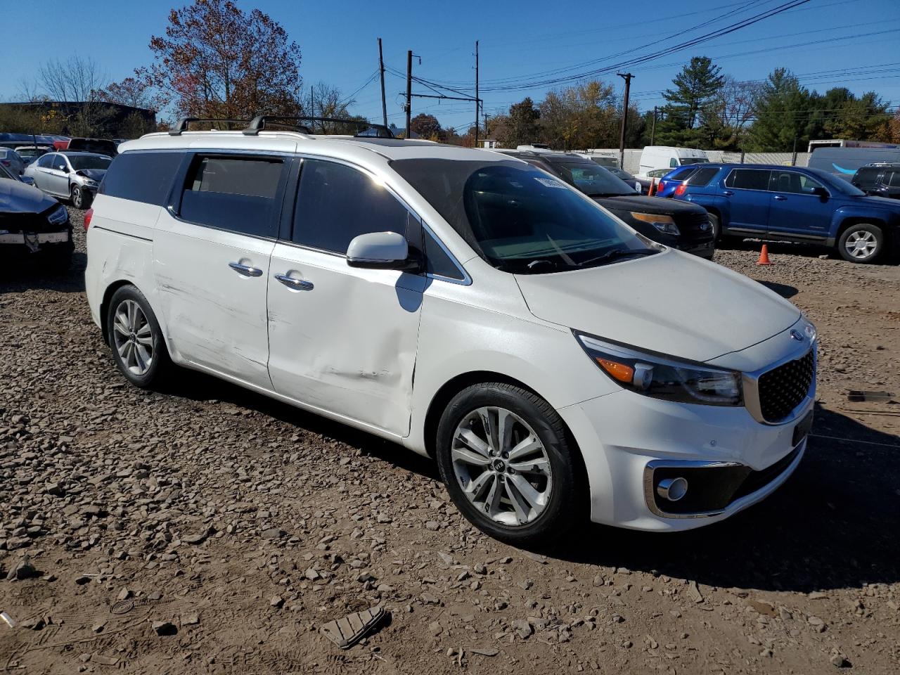 Lot #2989267736 2015 KIA SEDONA SXL