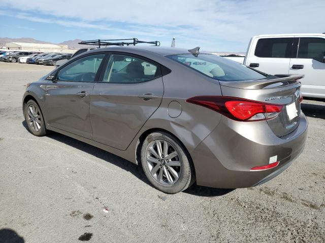 HYUNDAI ELANTRA 2014 tan  gas 5NPDH4AE9EH517836 photo #3