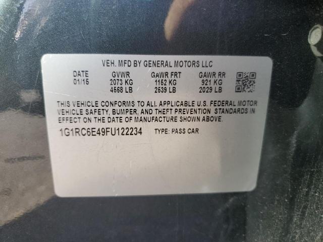 VIN 1G1RC6E49FU122234 2015 Chevrolet Volt no.13