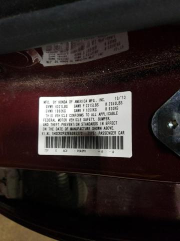 VIN 1HGCR2F52EA065372 2014 Honda Accord, Sport no.12