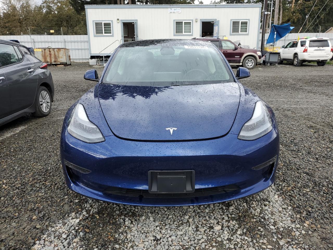 Lot #2991238103 2021 TESLA MODEL 3