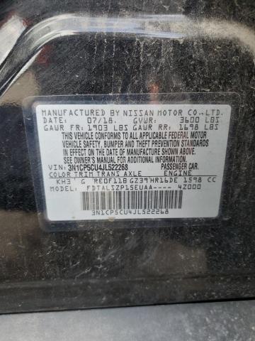 2018 NISSAN KICKS S - 3N1CP5CU4JL522268