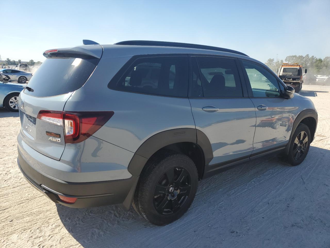 Lot #2921091475 2022 HONDA PILOT TRAI