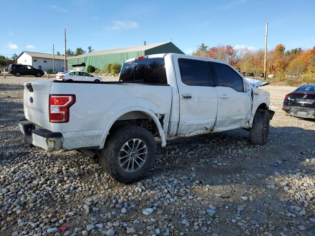 FORD F150 SUPER 2019 white  gas 1FTEW1E50KFB56361 photo #4