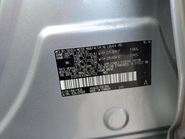 2017 TOYOTA RAV4 LE - 2T3ZFREV2HW327523