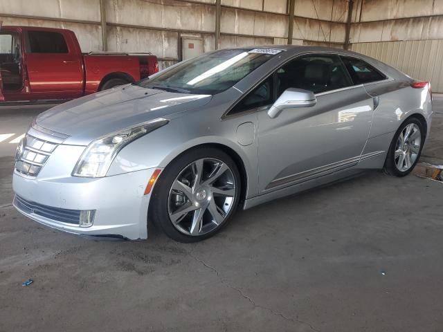 CADILLAC ELR LUXURY 2014 silver coupe hybrid engine 1G6RR1E40EU600700 photo #1