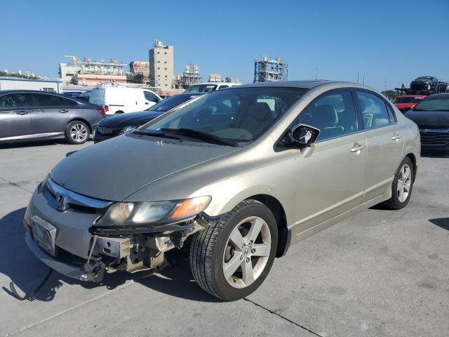 HONDA CIVIC EX 2007 gold sedan 4d gas 1HGFA16847L011538 photo #1