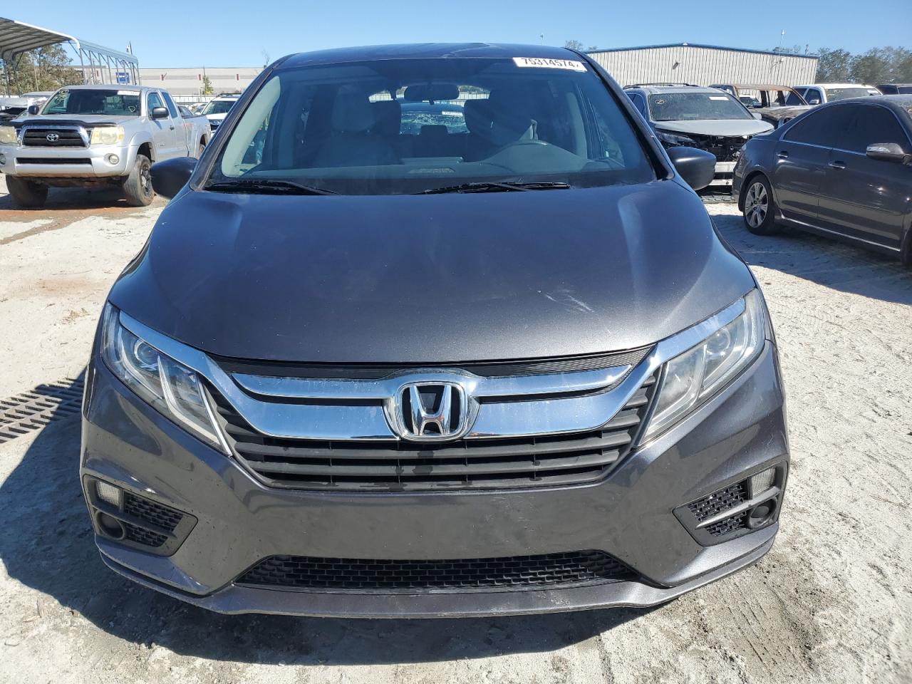 Lot #2976634590 2019 HONDA ODYSSEY LX