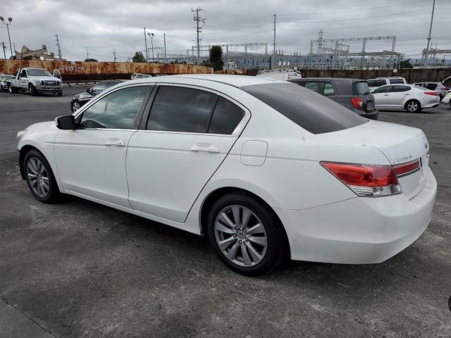 HONDA ACCORD EXL 2011 white  gas 1HGCP2F81BA112242 photo #3