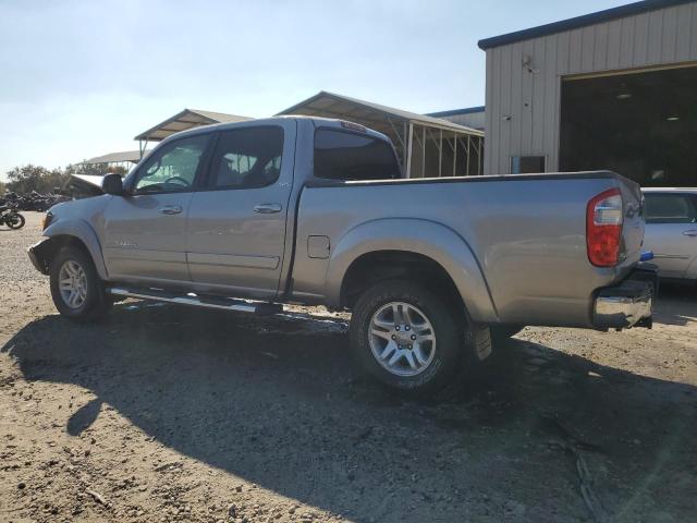 TOYOTA TUNDRA DOU 2005 silver  gas 5TBET34125S477625 photo #3