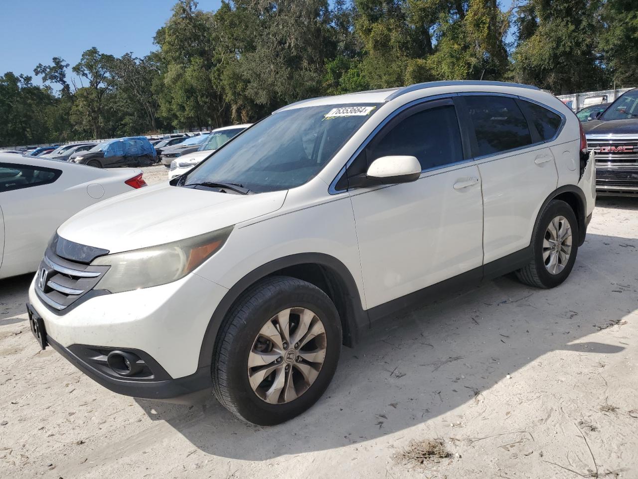 Lot #2993142465 2014 HONDA CR-V EXL