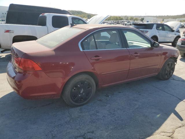 KIA OPTIMA LX 2010 maroon  gas KNAGG4A81A5393837 photo #4