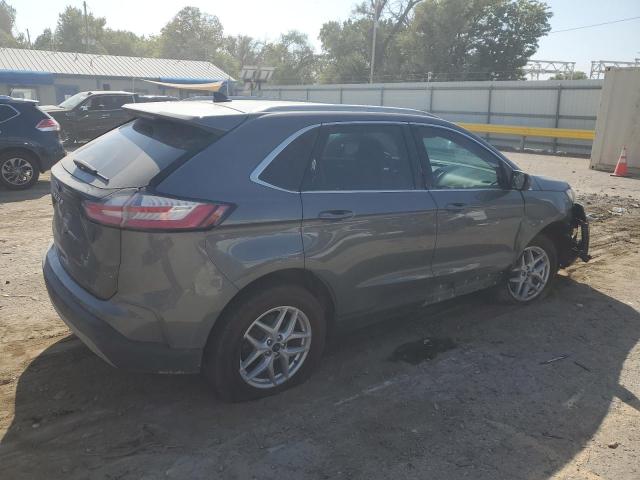 FORD EDGE SEL 2021 gray  gas 2FMPK3J9XMBA05097 photo #4