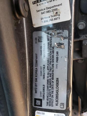 2020 CHEVROLET SPARK LS - KL8CB6SA5LC456264
