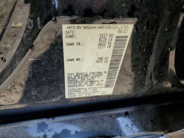 2017 NISSAN ALTIMA 2.5 - 1N4AL3AP8HC259764