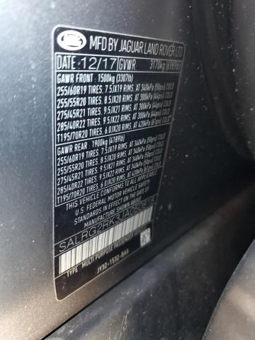 2018 LAND ROVER DISCOVERY - SALRG2RK3JA050818