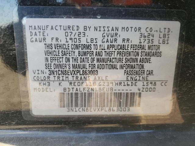 2023 NISSAN VERSA SV - 3N1CN8EVXPL863003