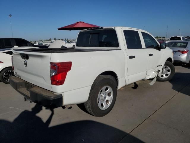 NISSAN TITAN S 2018 white  gas 1N6AA1EK4JN528479 photo #4