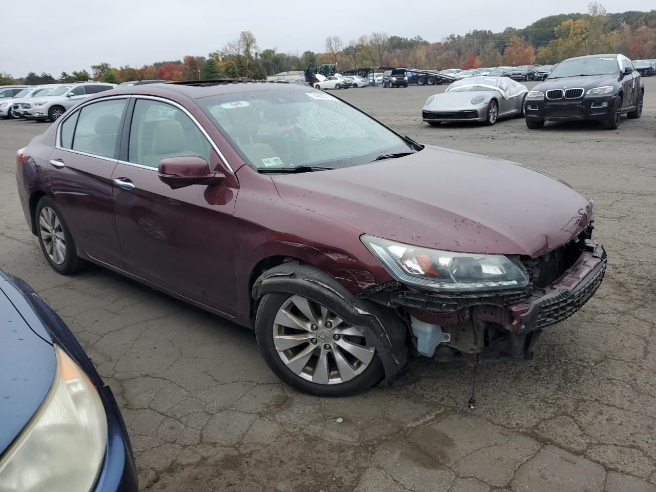 Lot #2974118361 2014 HONDA ACCORD EXL