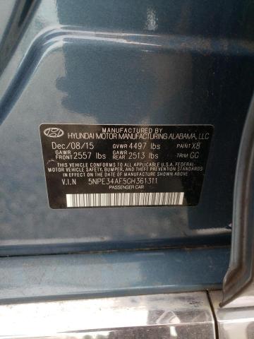 2016 HYUNDAI SONATA SPO - 5NPE34AF5GH361311