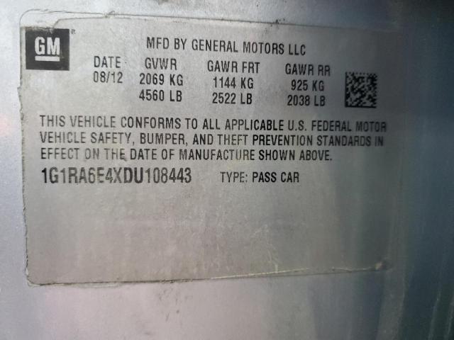 VIN 1G1RA6E4XDU108443 2013 Chevrolet Volt no.12